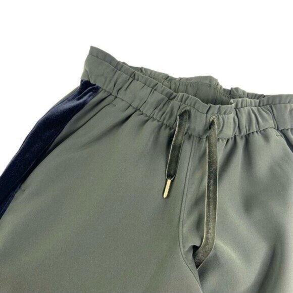 Lululemon Green On the Fly Joggers with Velvet Stripe - Picture 3 of 7